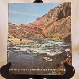 Grand Canyon Canyonlands Expeditions Rafting Brochure Catalog Utah 1972 Vintage