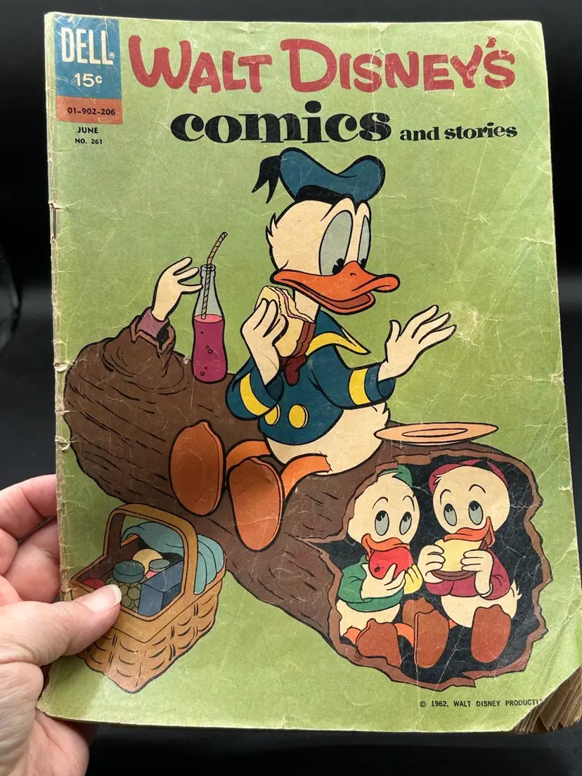 Walt Disney's Comics and Stories #261, V.22, No. 9, 1962.