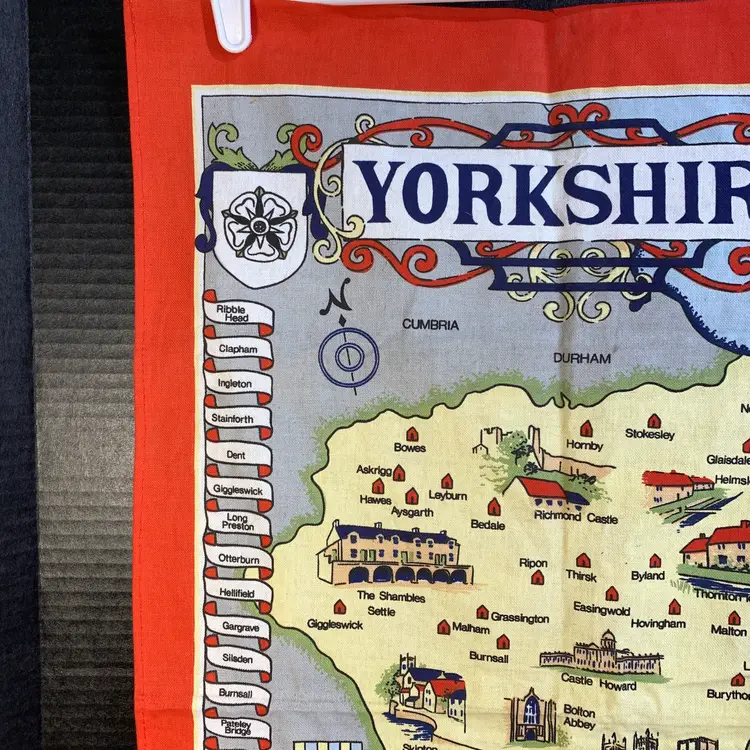 Clive Mayor Yorkshire Tea Towel