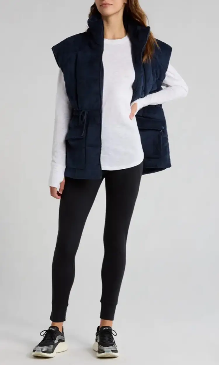 New! Zella Vintage Wash Relaxed Long Sleeve Tee