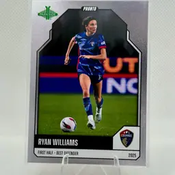 Ryan Williams Silver /10 Pronto First Half Best Defense NC Courage