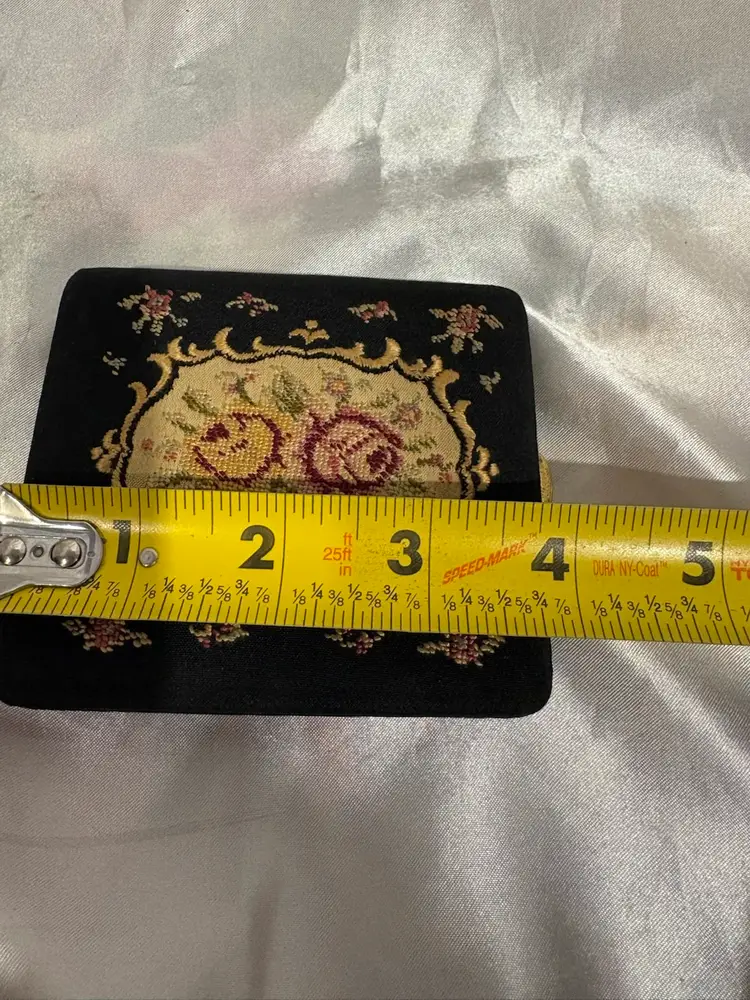 Antique Floral stitched Cigarette Case