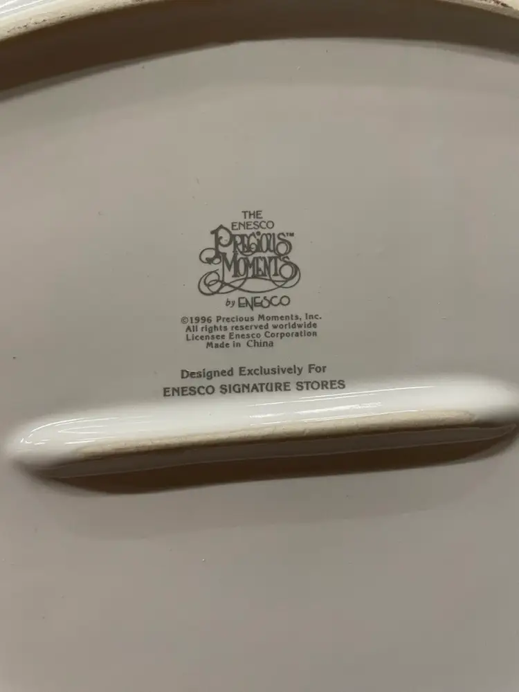 Vintage Precious Moments Platter