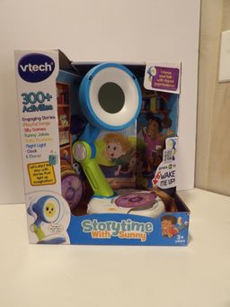 *+ VTech Storytime w/ Sunny Interactive Learning Toy w/ Stories & Fun Green Blue