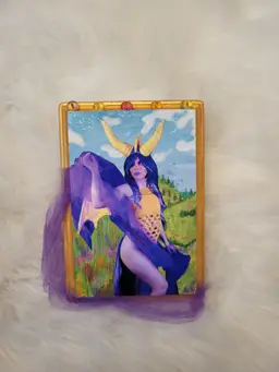 Spyro the Dragon Inspired Wall Art frame