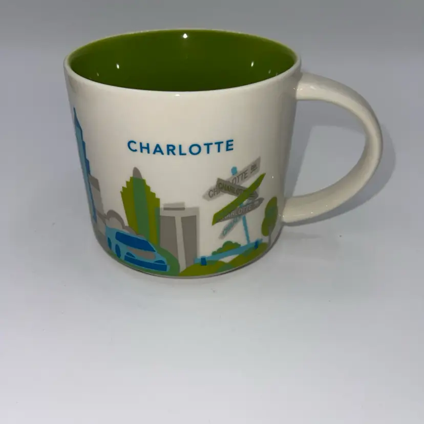 Starbucks CHARLOTTE You Are Here 14 oz. mug No Box 2015