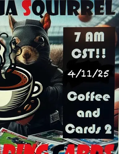 🥷🐿️ Coffee And Cards W/ NinjaSquirrel!