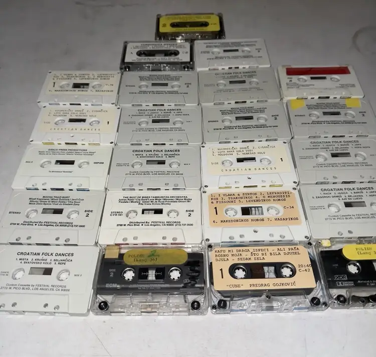 Lot Of 23 Cassette Tape Cassettes Only