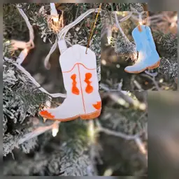 Cowboy Boot Ornament