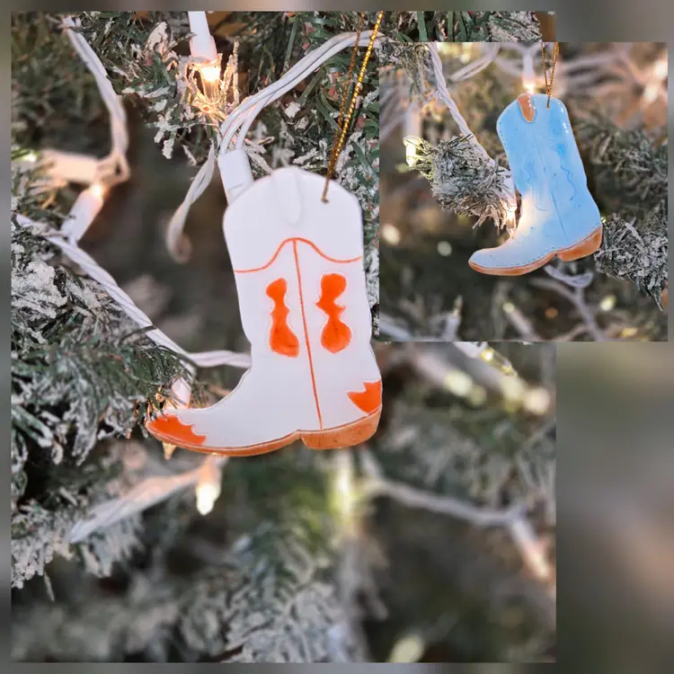 Cowboy Boot Ornament
