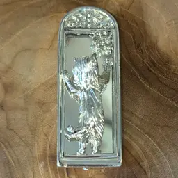 Cat In The Mirror 2.5” Brooch