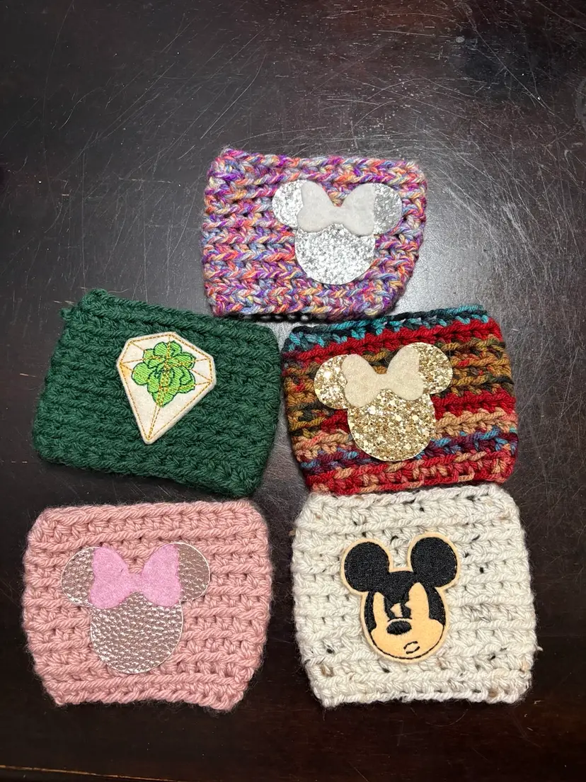 020. Disney Inspired Handmade Coffee Coozie