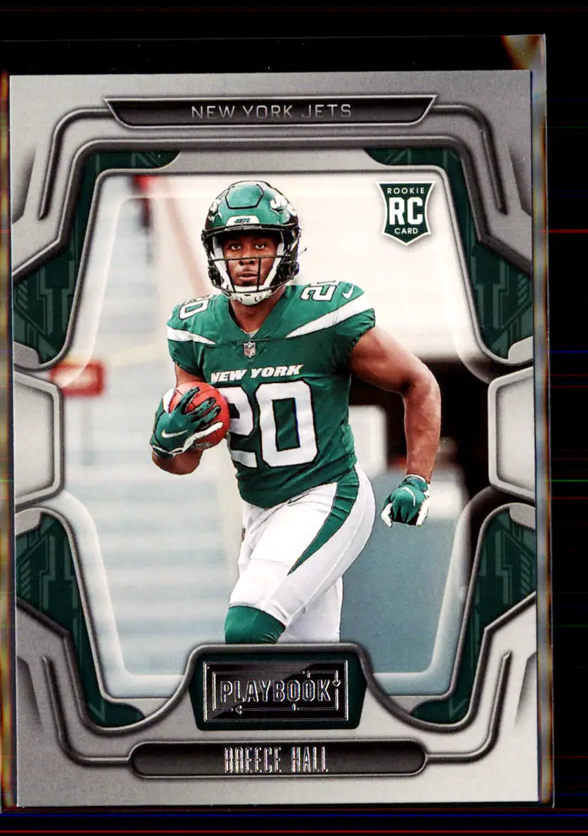 Breece Hall 2022 Panini Playbook #114 - New York Jets - (2-8)
