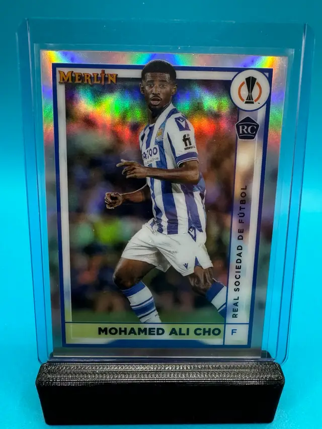 Mohamed Ali Cho Topps Merlin Refractor RC Real Sociedad