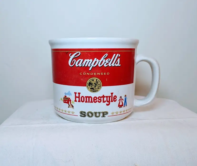 Vintage 1989 Campbells Homestyle 16oz Soup Bowl/Mug Westwood Int'l