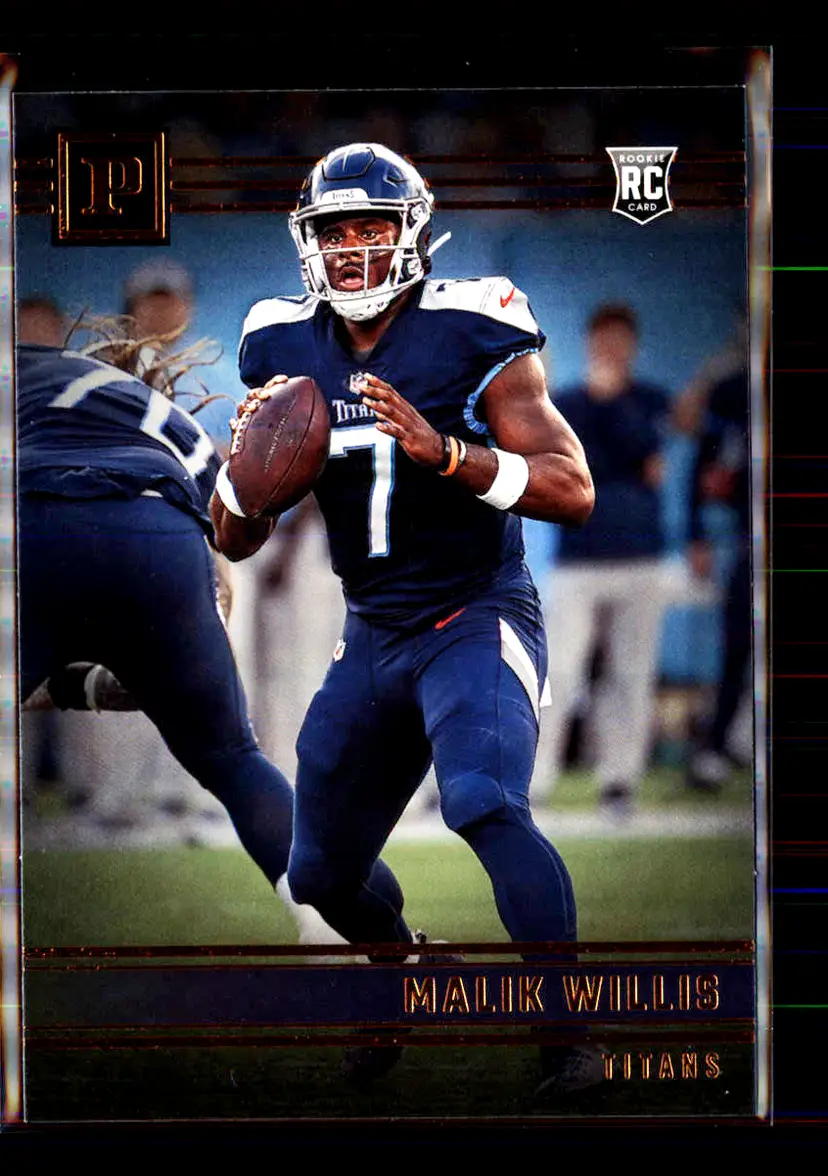 Malik Willis 2022 Panini Chronicles Bronze Panini #PA-2 - (113) - Tennessee Titans