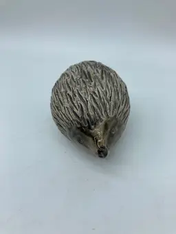 Ceramic Hedgehog, Signed 'Kuopio, Suomi' Which is an area in Finland, 1984