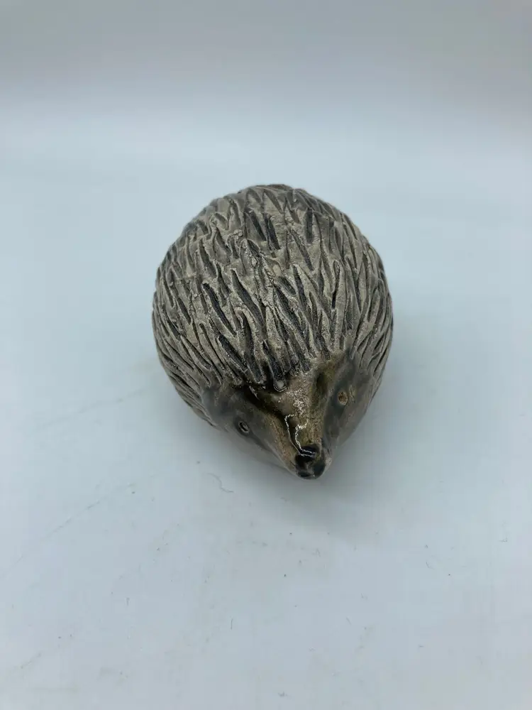 Ceramic Hedgehog, Signed 'Kuopio, Suomi' Which is an area in Finland, 1984