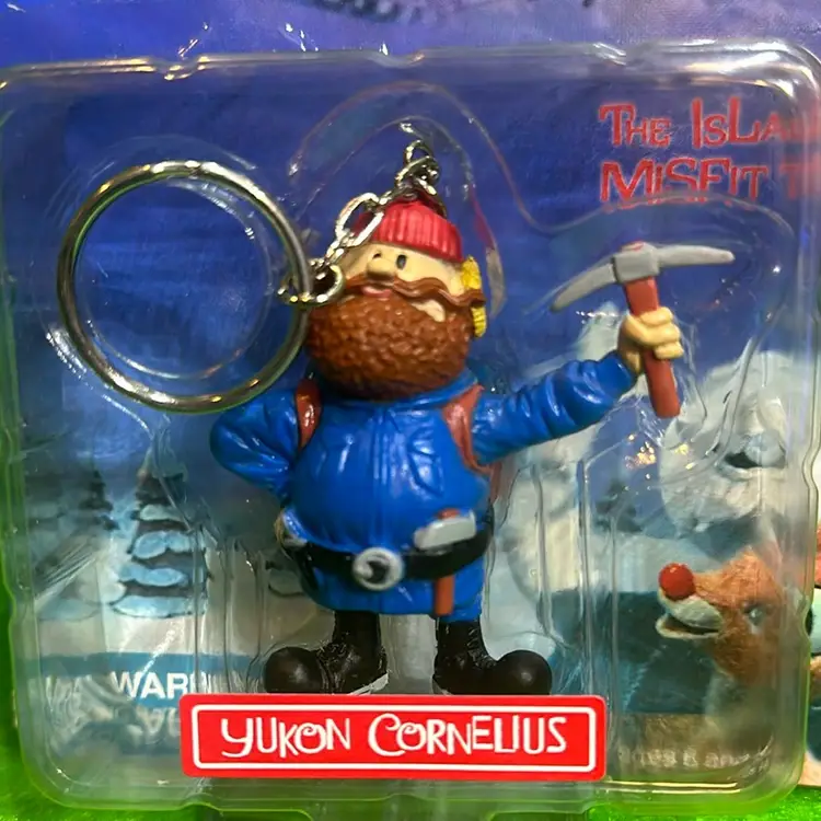 New RUDOLPH THE RED NOSED REINDEER CVS YUKON CORNELIUS KEYCHAIN