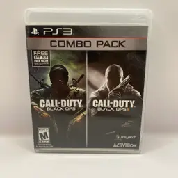 Call of Duty: Black Ops 1 & 2 Combo Pack PS3 (Sony PlayStation 3, 2015)