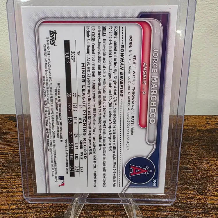 Jorge Marcheco Bowman Chrome Auto