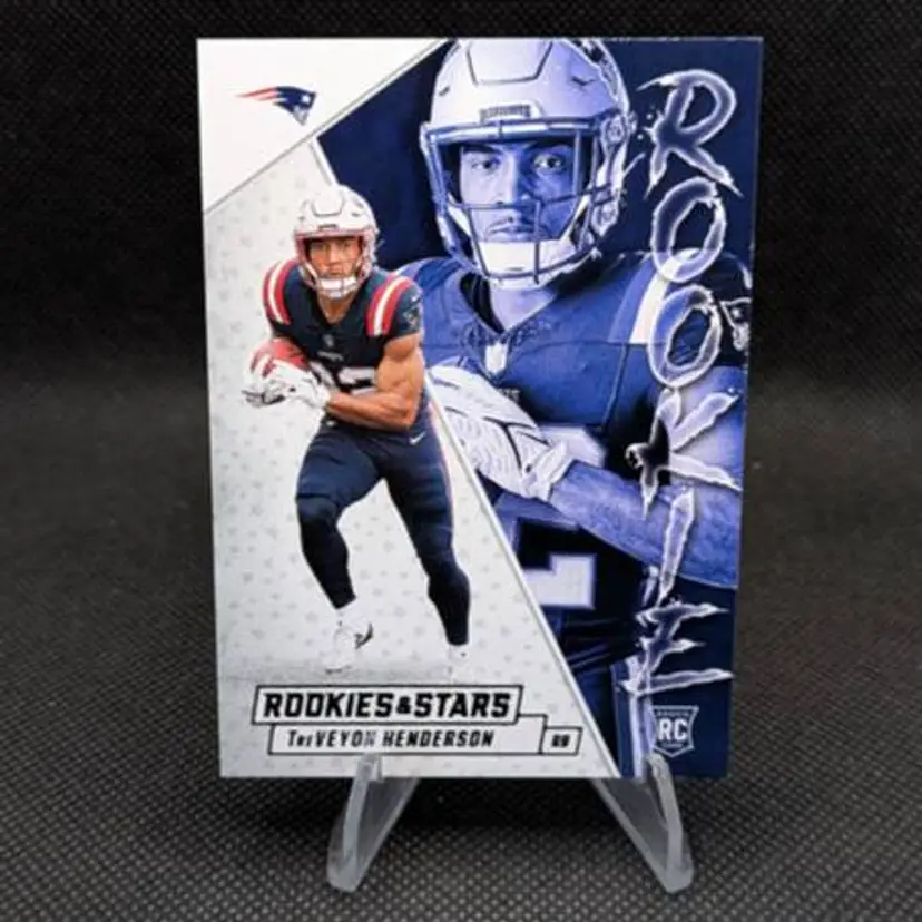 TreVeyon Henderson 2025 Panini Rookies & Stars Rookie #27 - New England Patriots