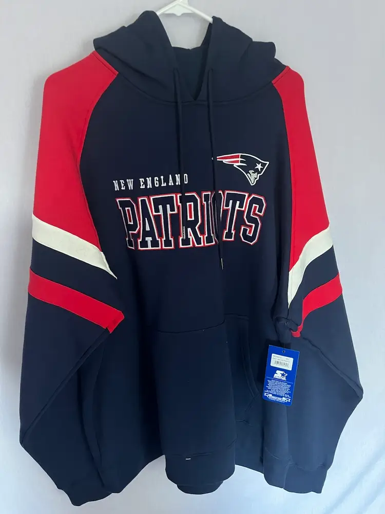 New England Patriots Starter Sweatshirt NWT Men's 3XL