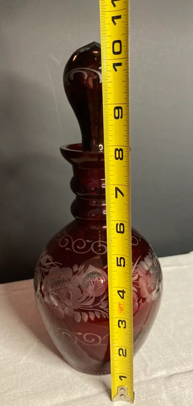 #01 Bohemian Crystal Decanter