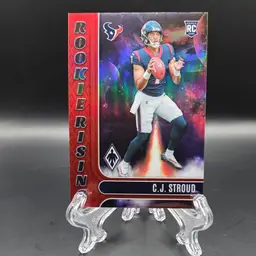 CJ Stroud 2023 Phoenix Rookie Rising Red /199 RC Houston Texans