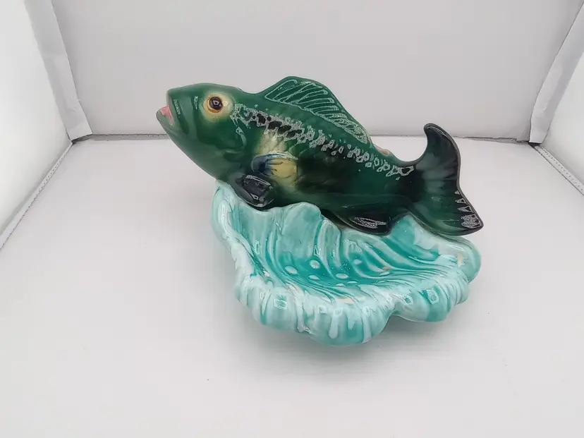 3D fish planter and trinket dish