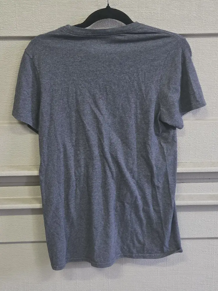 Star Wars The Mandalorian Grogu Charcoal Gray Small Baby Yoda T-Shirt