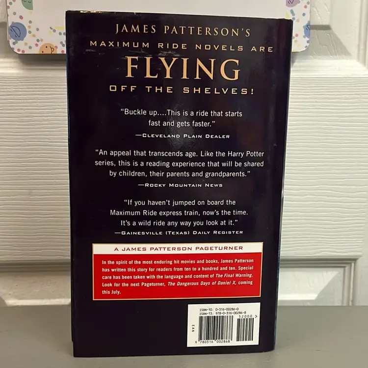 Maximum Ride The Final Warning By James Patterson 2008