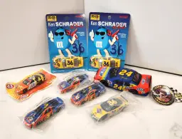 Lot of Nascar Racing 1/64 die cast cars Schrader M&M Andretti Cheerios Gordon