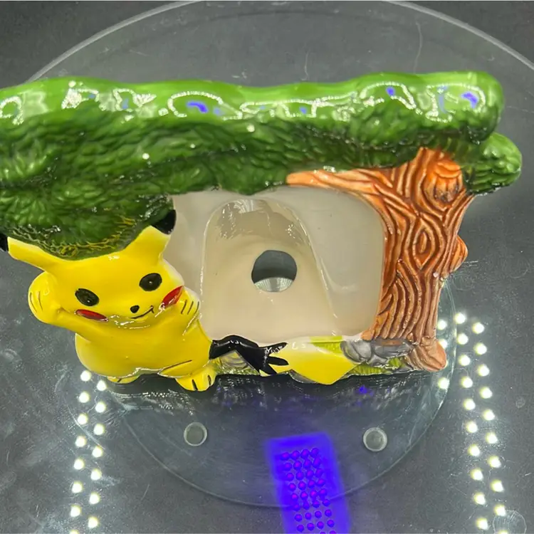 vintage Pikachu ceramic or porcelain photo frame