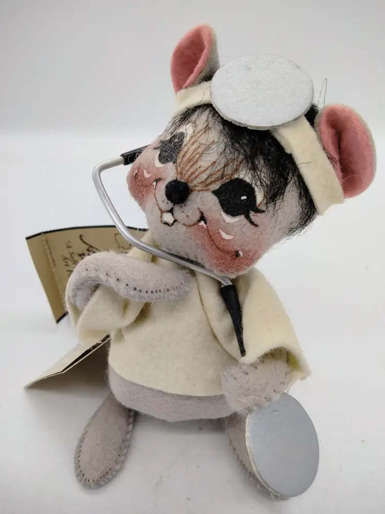 Vintage Annalee 1999 Doctor Mouse #853399 7" Tall NWT Choose Face