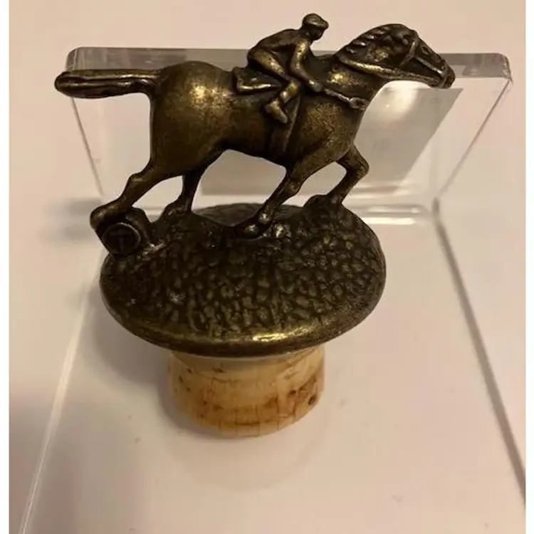 Blanton's Bourbon Whiskey Bottle Top Stopper Letter "T"