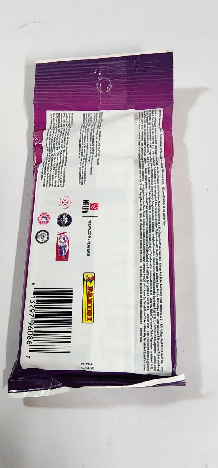 2020 Panini Contenders Draft Picks Jumbo fat pack