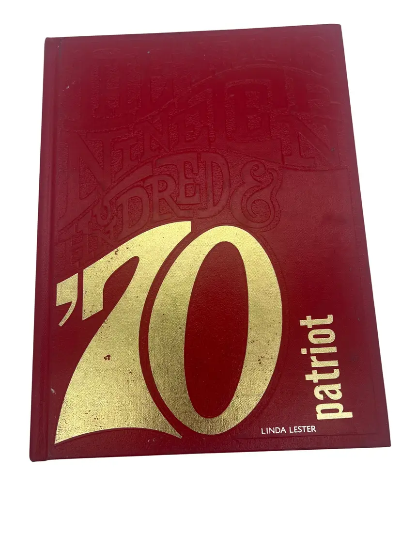 1970 Patrick Henry High School Yearbook The Patriot Emory VA Virginia Senior Class Annual Vintage