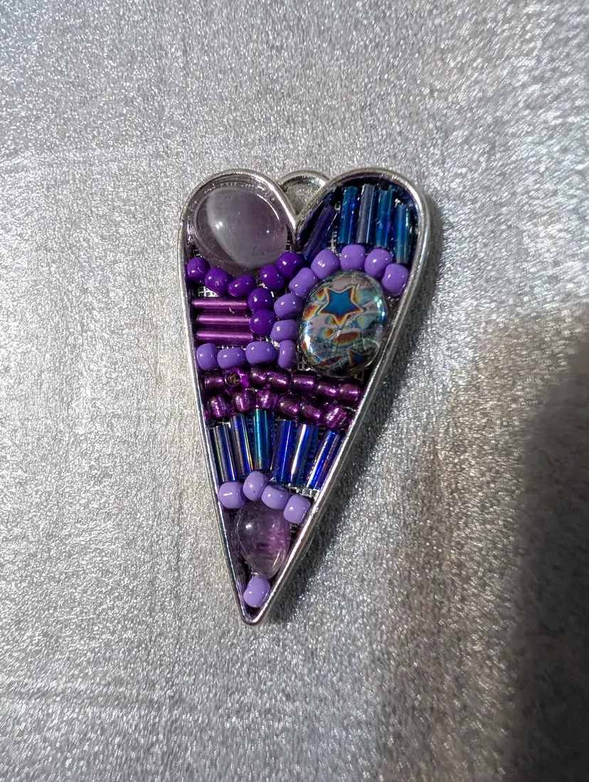 Mosaic Heart Necklace