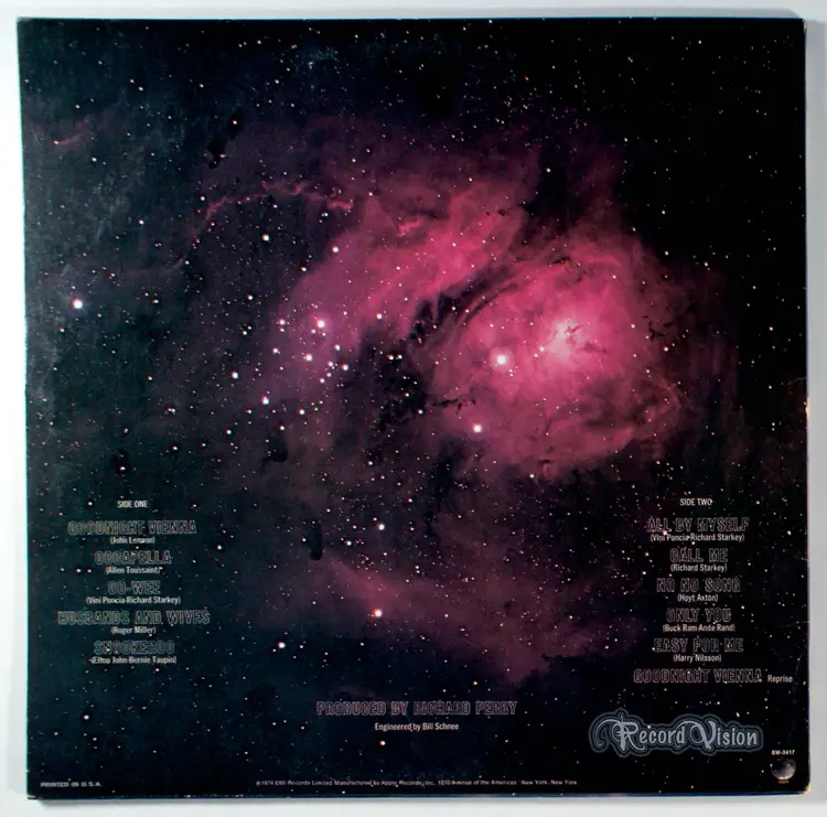 Ringo Starr - Goodnight Vienna (1974) Vinyl LP • Only You, No No Song