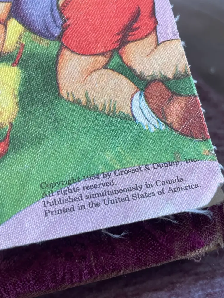 Vintage 1950’s Cloth Book