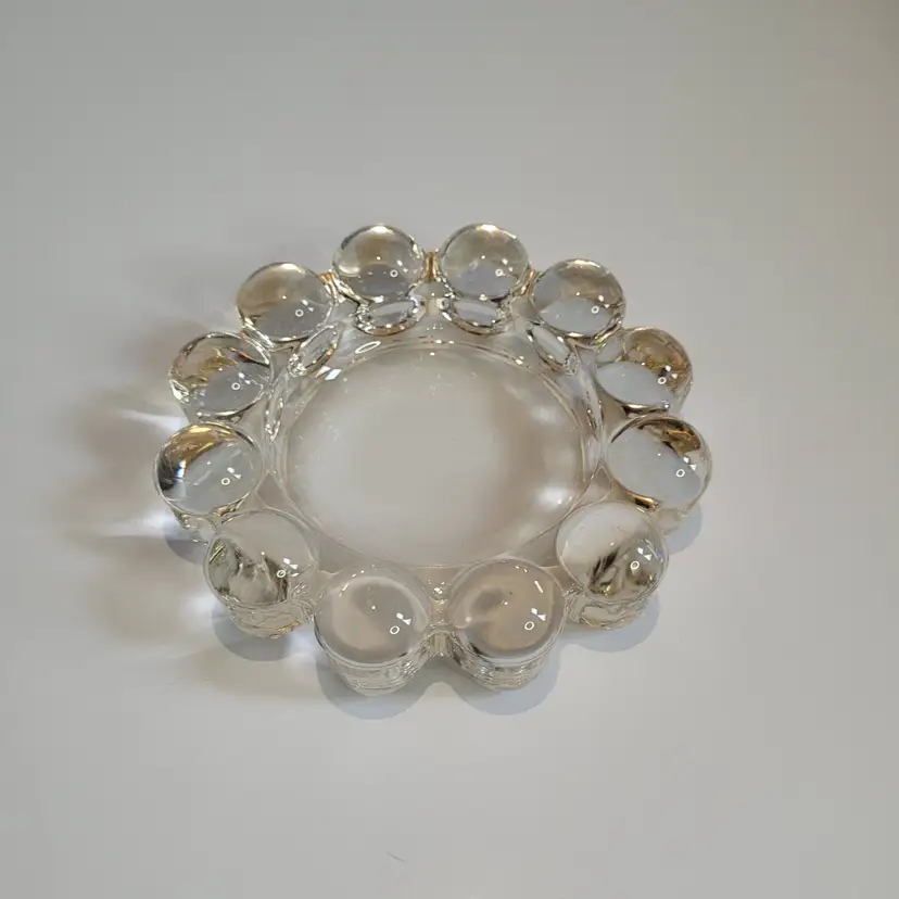 Boopie Glass Mid Century Modern Anchor Hocking Vintage Trinket Dish or Ashtray