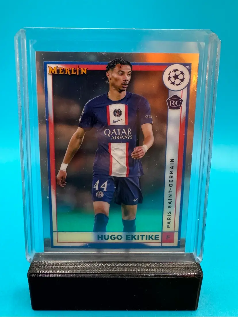 Hugo Ekitike Topps Merlin RC PSG