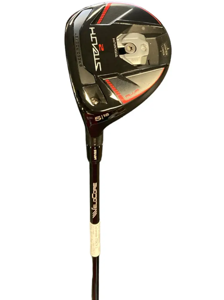 Used Taylormade STEALTH 2 5 Wood Extra Stiff Flex Graphite Shaft Fairway Woods