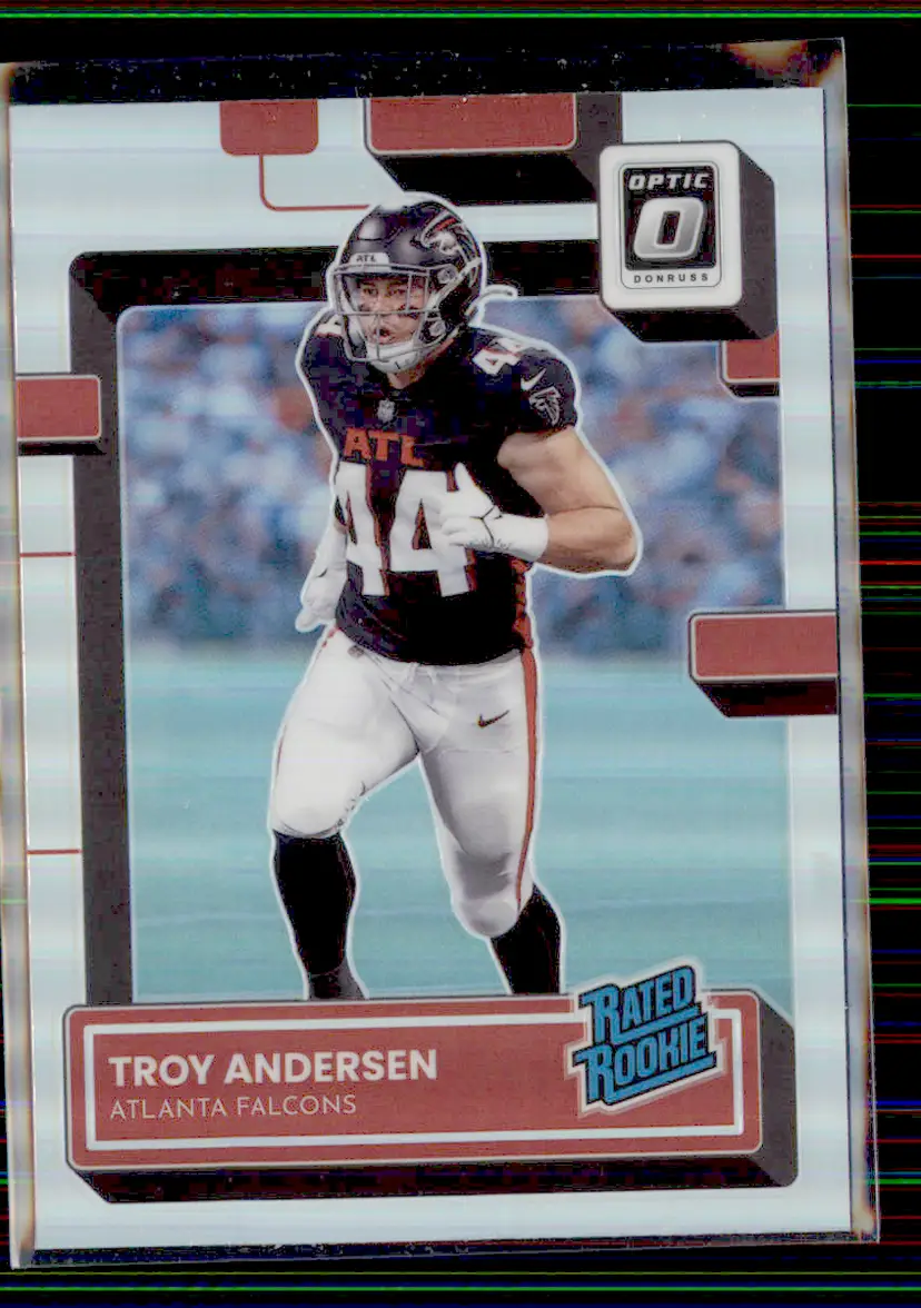 Troy Andersen 2022 Donruss Optic Holo Silver #273 - Atlanta Falcons - (130-346)