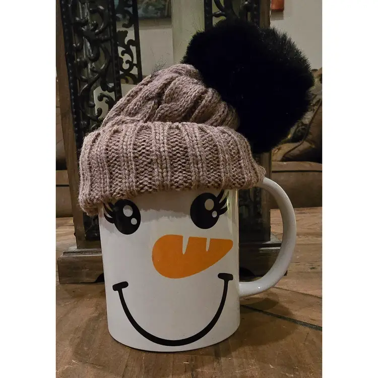 15 Oz Snowman Mug With Hat