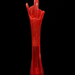 18 Swung Vase(Orange/Tangerine)