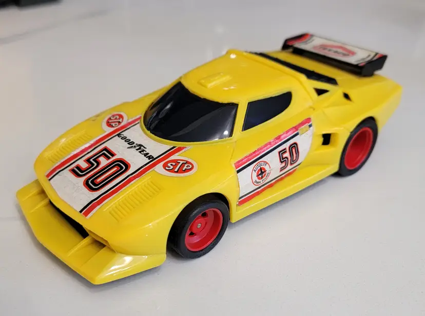 Lancia Stratos Group 5 toy racecar 7"