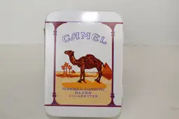 Vintage Camel Cigarettes Advertising Tin