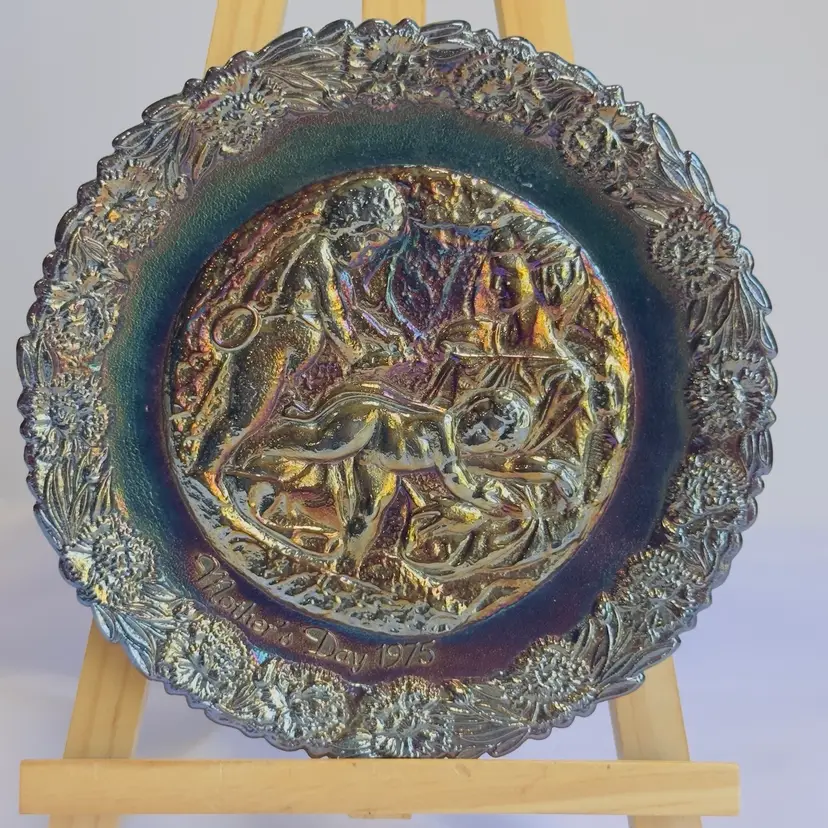 #1230 Fento, Mothers Day Plate 1975, Offered In Recognition Of Michelangelo “Madonna Taddei” Birthday March 6th, 1475